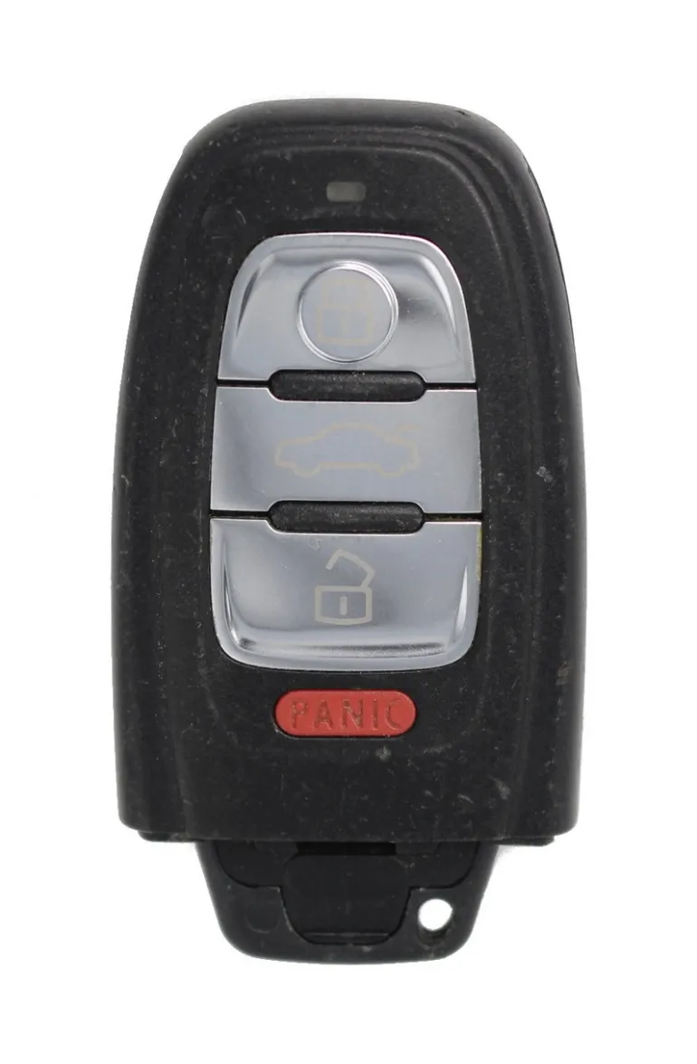 Unrefurbished OEM Audi IYZFBSB 802 4 Button Key Fob - Grade C