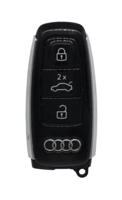 Unrefurbished OEM Audi 4N0-959-754-K IYZ-AK2 4 Button Key Fob - Grade C