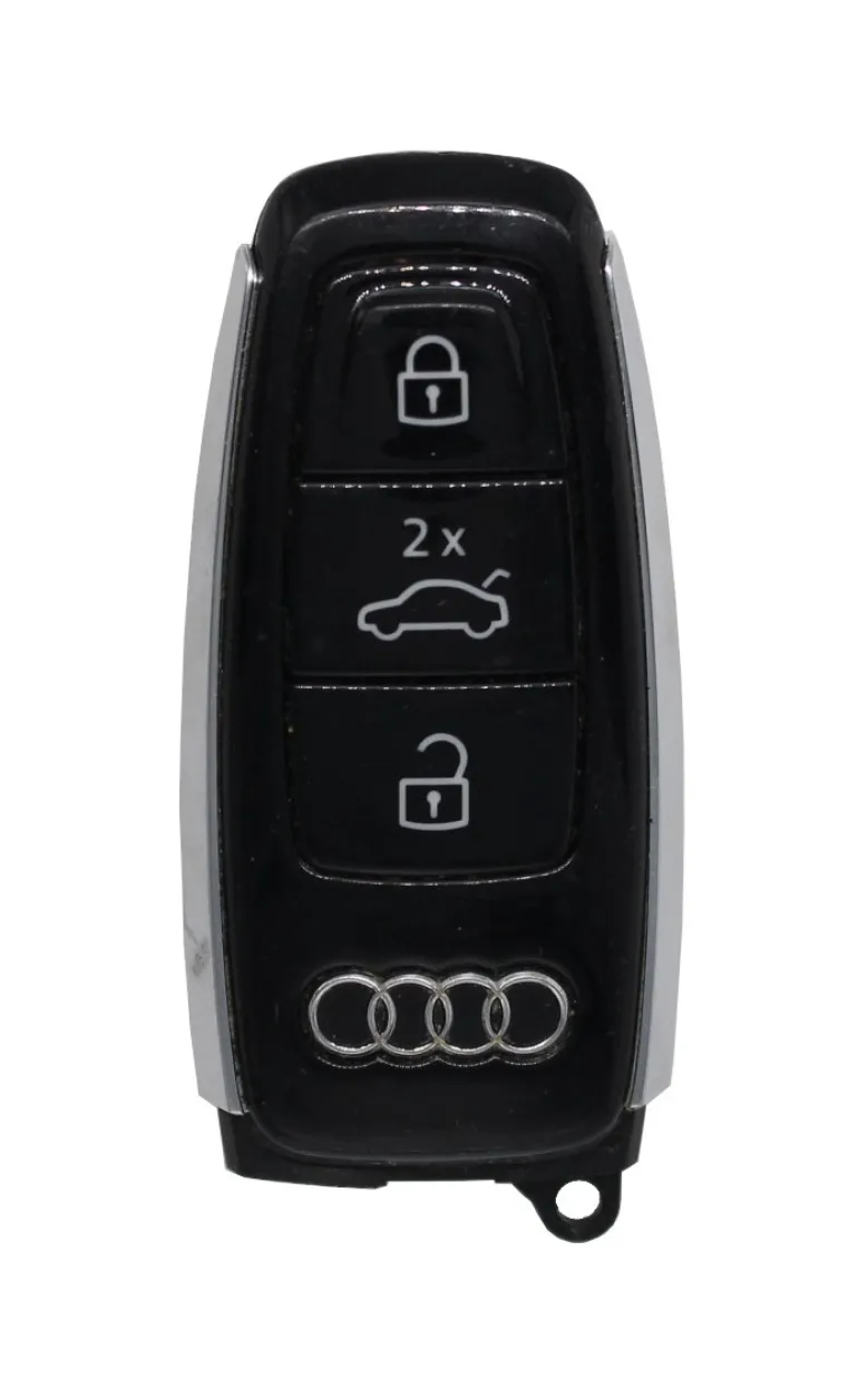 Unrefurbished OEM Audi 4N0-959-754-K IYZ-AK2 4 Button Key Fob - Grade C