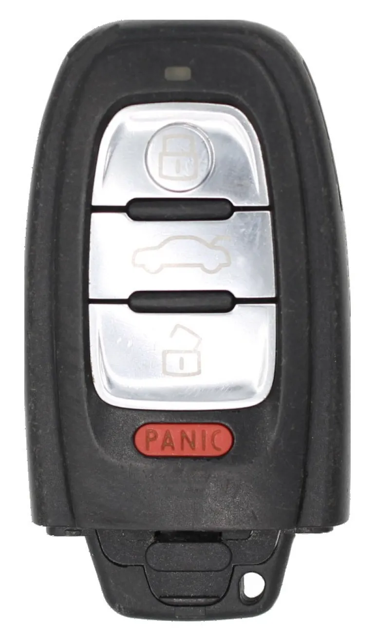 Unrefurbished OEM Audi 8T0.959.754 S IYZFBSB802 4 Button Key Fob - Grade A
