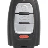 Unrefurbished OEM Audi 8T0.959.754 S IYZFBSB802 4 Button Key Fob - Grade C