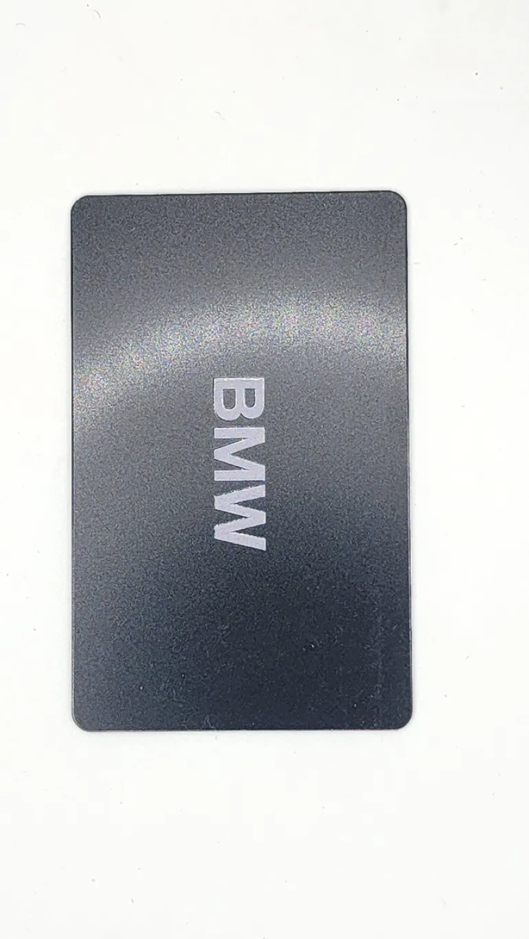 Unrefurbished OEM BMW 5A59808-01 Smart Key Fob Card - Grade A