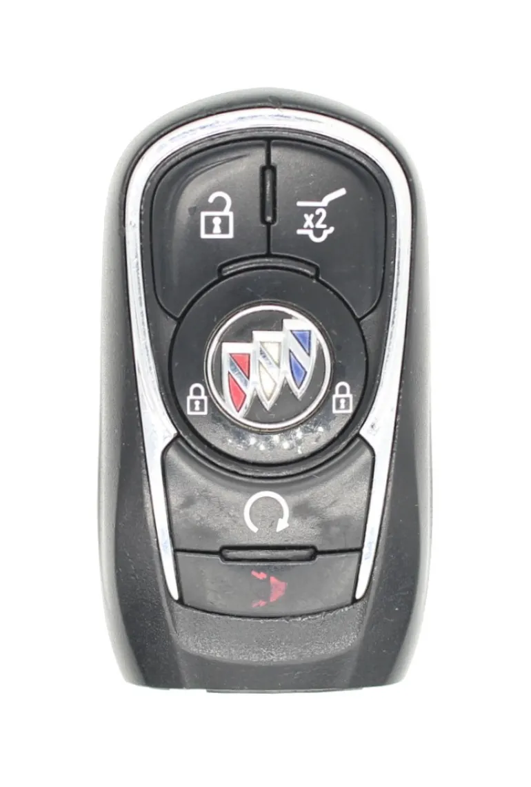 Unrefurbished OEM Buick 13534465A HYQ4AS 4 Button Key Fob - Grade A