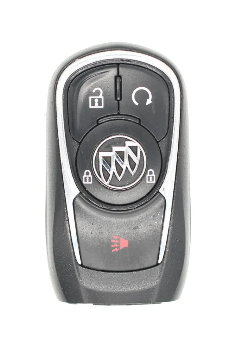 Unrefurbished OEM Buick 13506665B HYQ4AA 4 Button Key Fob - Grade C
