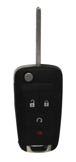 Unrefurbished OEM Buick 13585814 13585811 4 Button Key Fob - Grade C