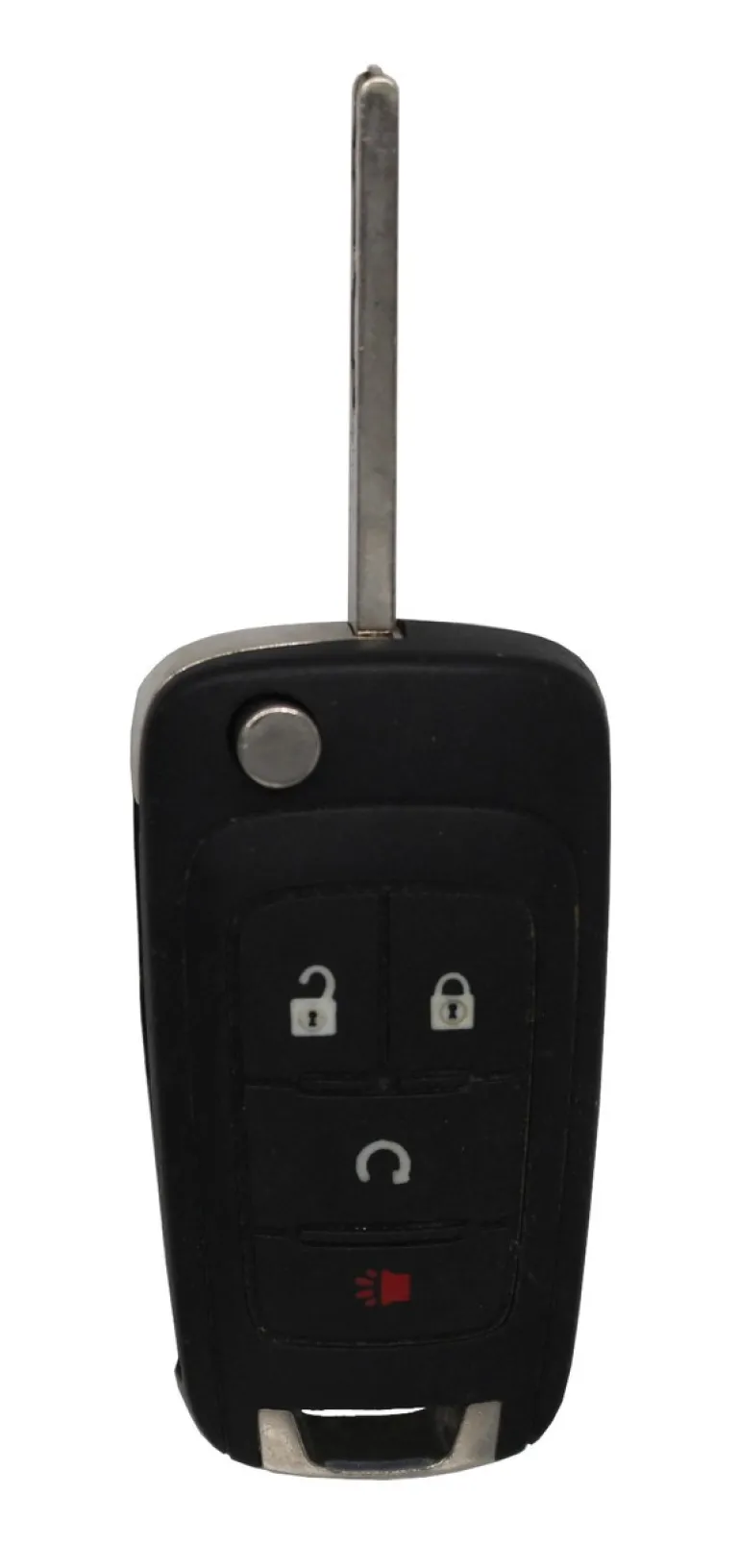 Unrefurbished OEM Buick 13585814 13585811 4 Button Key Fob - Grade C