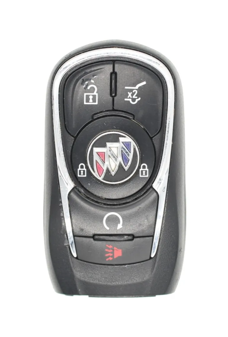 Unrefurbished OEM Buick 13530511 | 13547815 HYQ4ES 5 Button Key Fob w/ Remote Start - Grade C