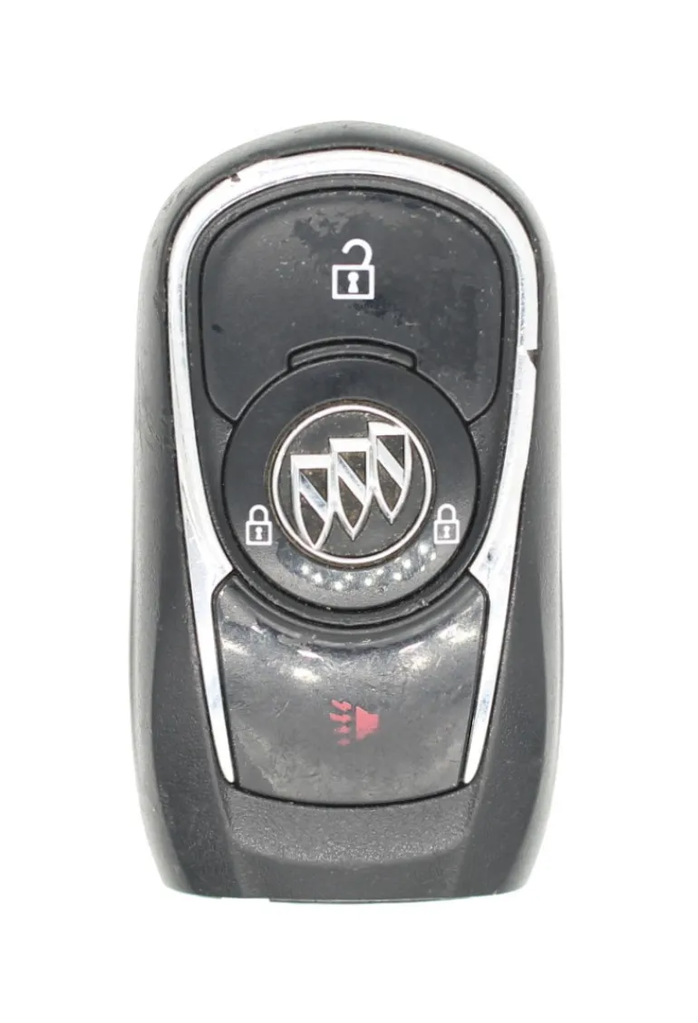 Unrefurbished OEM Buick HYQ4EA 3 Button Key Fob - Grade C