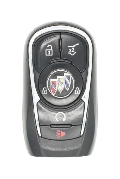 Unrefurbished OEM Buick HYQ4EA 5 Button Key Fob w/ Remote Start - Grade C