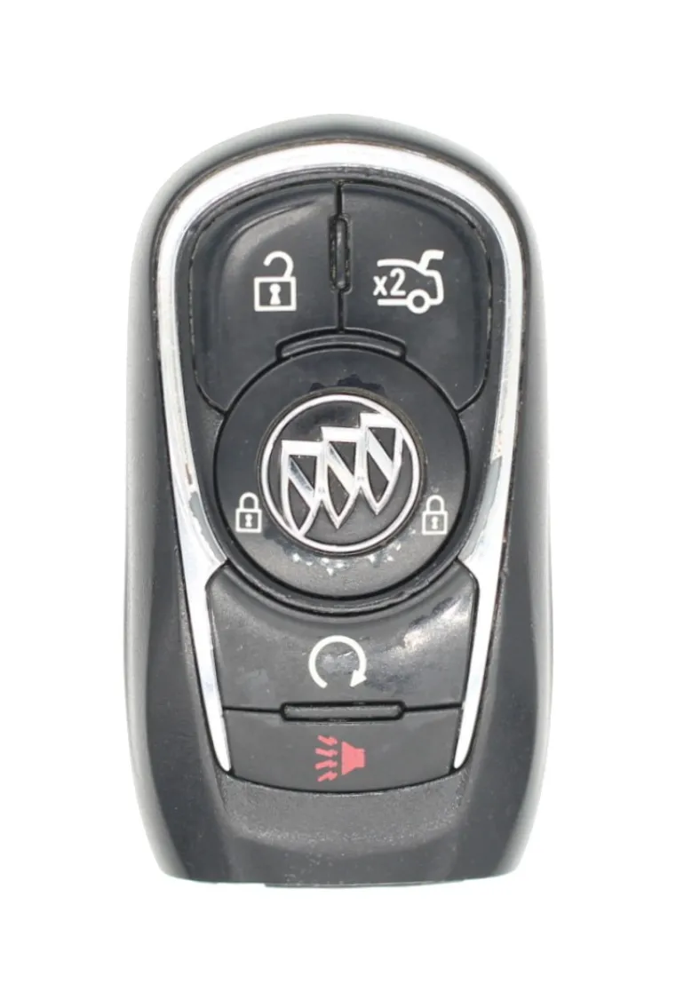 Unrefurbished OEM Buick HYQ4EA 5 Button Key Fob w/ Trunk Release - Grade C