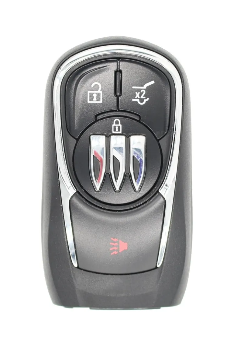 Unrefurbished OEM Buick 13547677 HYQ4ES 4 Button Key Fob - Grade A