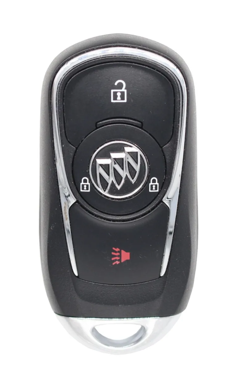 Unrefurbished OEM Buick 13506667 HYQ4EA 3 Button Key Fob - Grade A