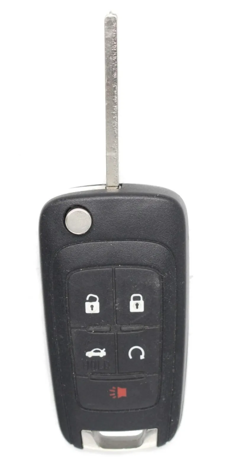 Unrefurbished OEM Buick 13599913 KR55WK50073 5 Button Key Fob - Grade A