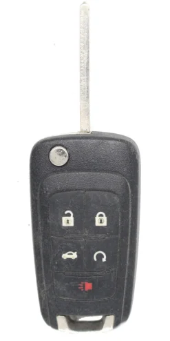 Unrefurbished OEM Buick 13500226 V2T01060512 OHT01060512 5 Button Key Fob - Grade C