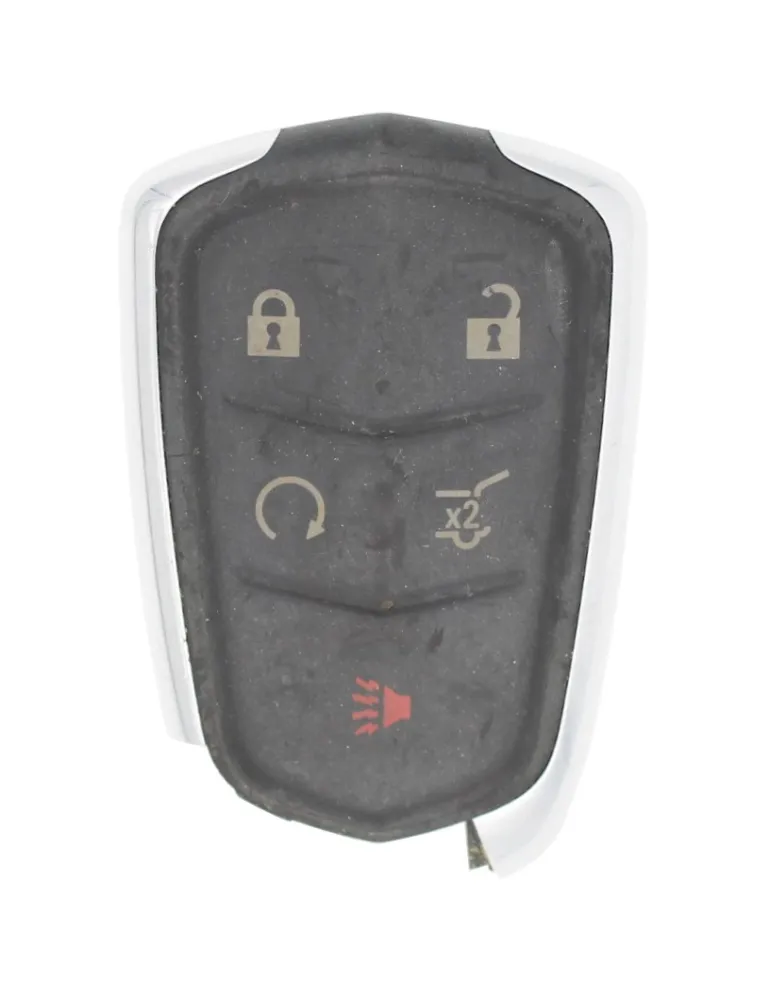 Unrefurbished OEM Cadillac 13598537A HYQ2AB 5 Button Key Fob - Grade C
