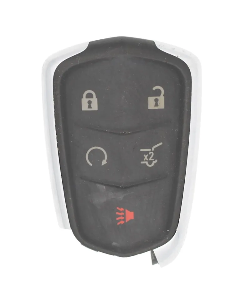 Unrefurbished OEM Cadillac HYQ2EB 5 Button Key Fob - Grade C