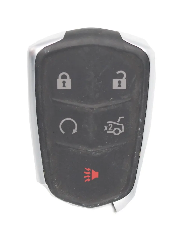 Unrefurbished OEM Cadillac HYQ2EB Key Fob 5 Button - Grade A