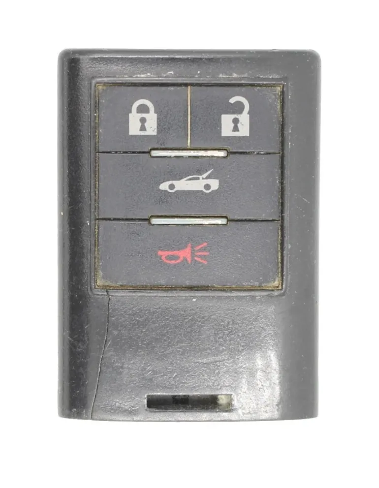 Unrefurbished OEM Cadillac M3N5WY7777A 4 Button Key Fob Memory 2 - Grade C