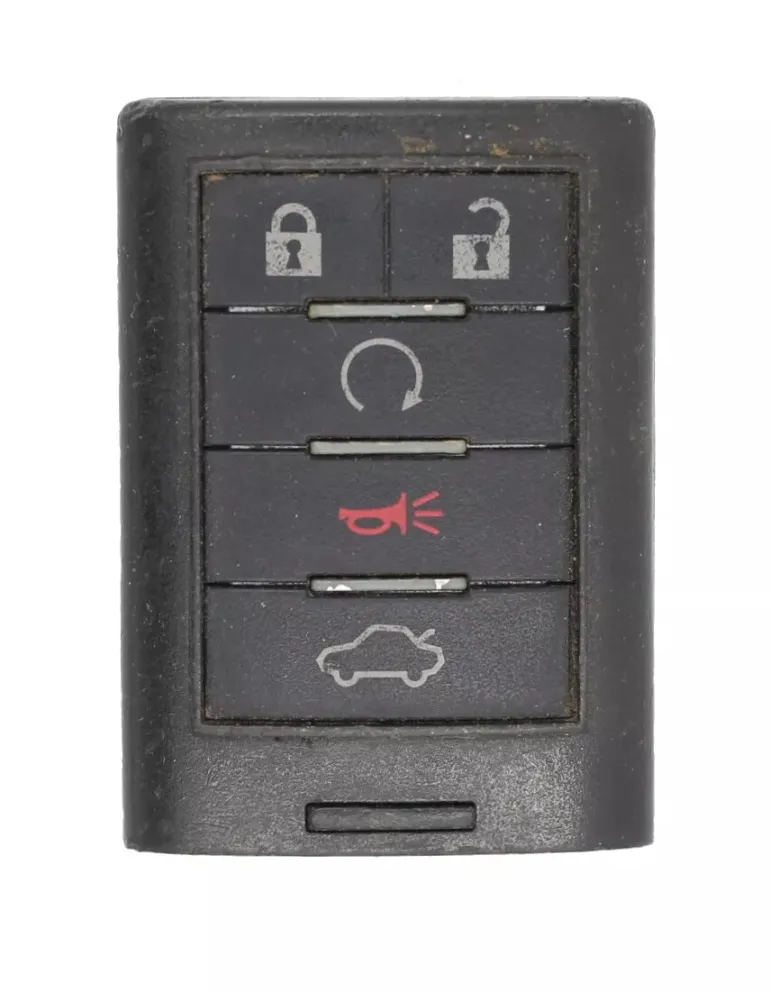Unrefurbished OEM Cadillac M3N5WY7777A 5 Button Key Fob Memory 1 - Grade C