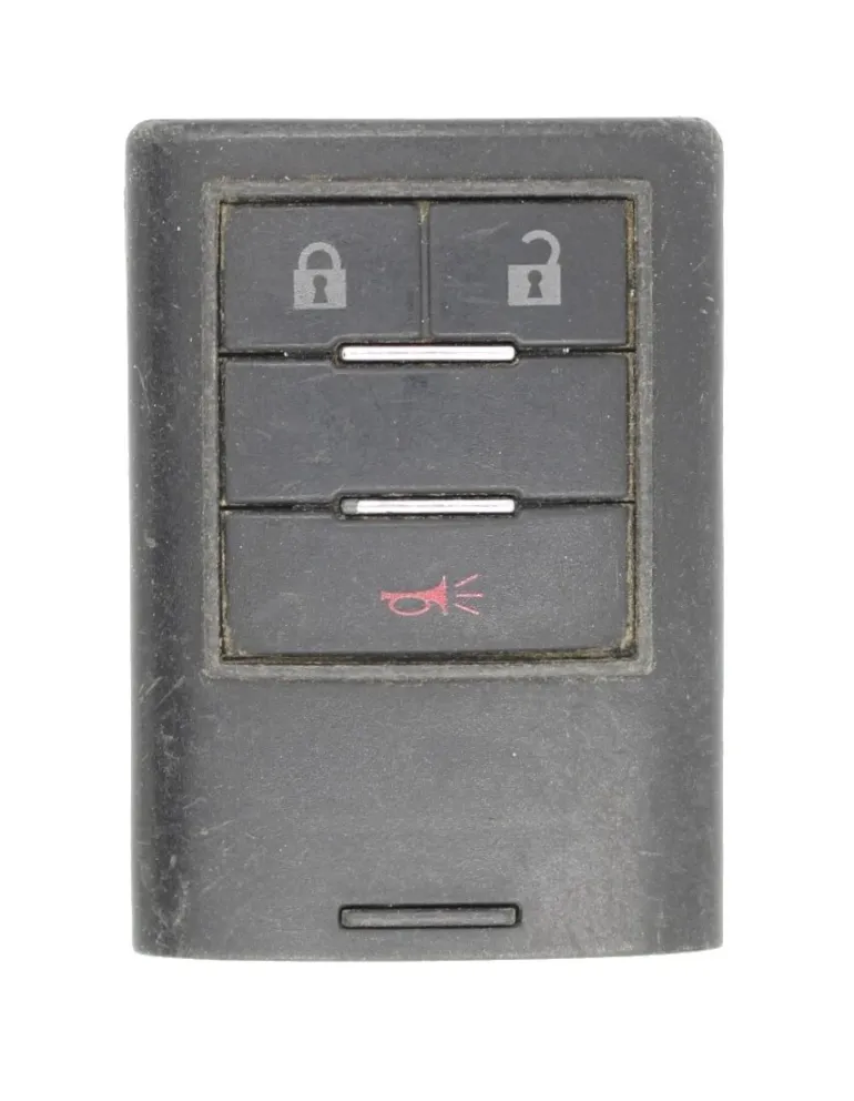 Unrefurbished OEM Cadillac NBG009768T 3 Button Key Fob - Grade C