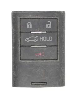 Unrefurbished OEM Cadillac 22856929 NBG009768T 4 Button Key Fob - Grade C