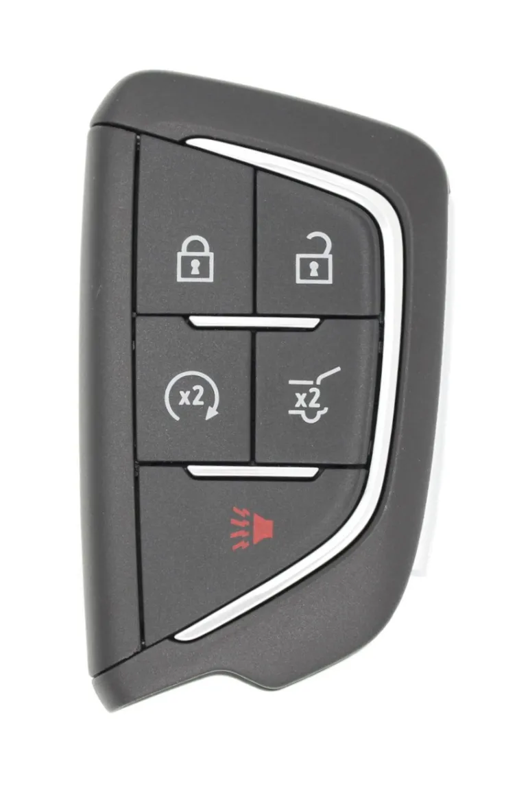 Unrefurbished OEM Cadillac YG0G20TB1 5 Button Key Fob - Grade A