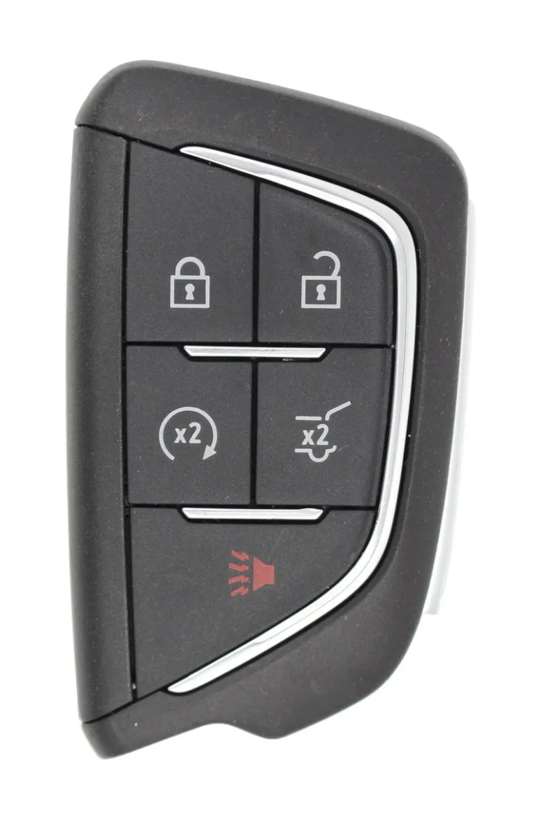 Unrefurbished OEM Cadillac YG0G20TB1 Key Fob 5 Button - Grade A