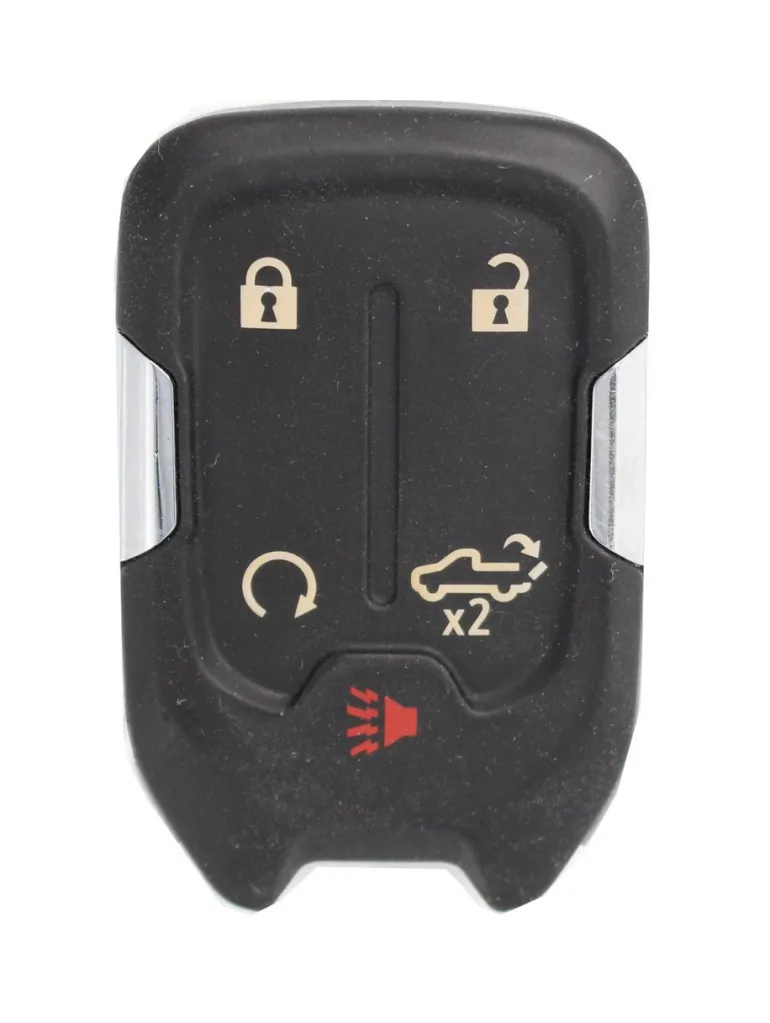 Unrefurbished OEM Chevrolet 13522854 | 13547784 HYQ1ES 5 Button Key Fob - Grade C