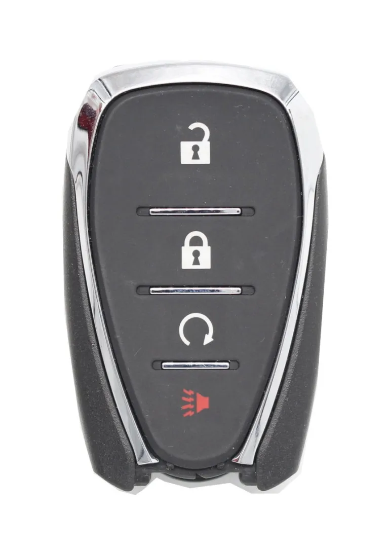 Unrefurbished OEM Chevrolet 13530712A HYQ4ES 4 Button Key Fob - Grade A