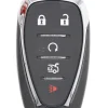 Unrefurbished OEM Chevrolet 13522891 HYQ4ES 5 Button Key Fob - Grade A