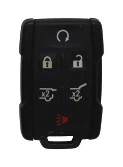 Unrefurbished OEM Chevrolet M3N-32337100 6 Button Key Fob - Grade C