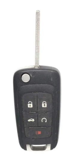 Unrefurbished OEM Chevrolet 13585404 5 Button Key Fob - Grade C