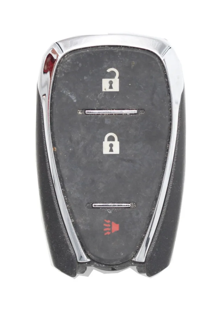 Unrefurbished OEM Chevrolet 13529665A | 13508766A HYQ4AA 3 Button Key Fob - Grade A