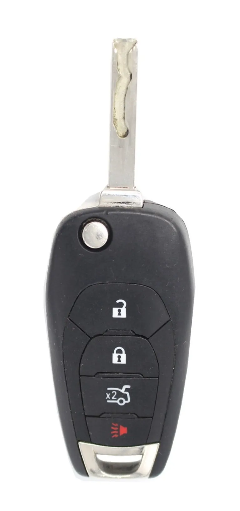 Unrefurbished OEM Chevrolet LXP-T004 4 Button Key Fob - Grade C