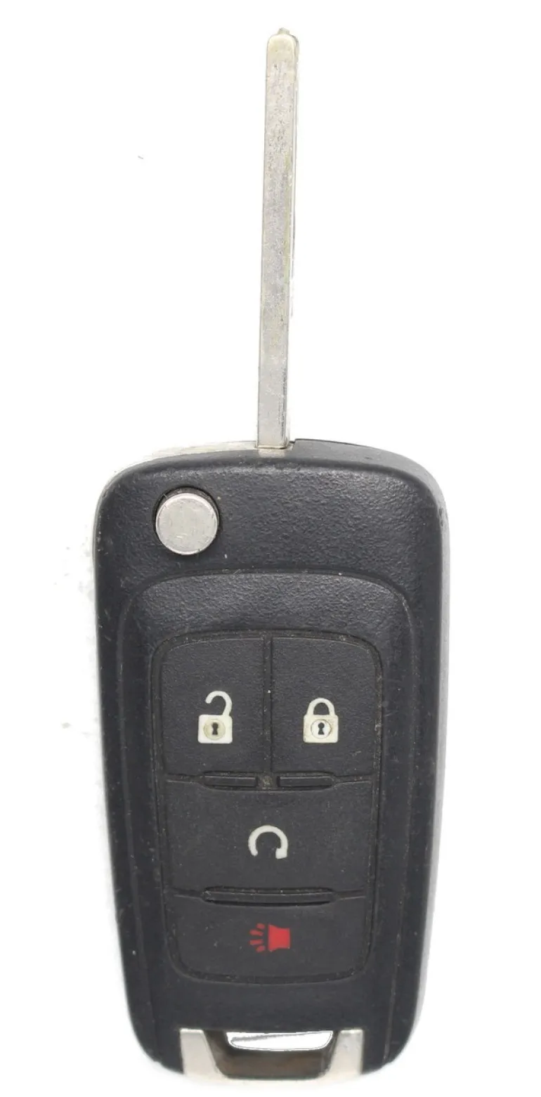 Unrefurbished OEM Chevrolet 13501916 AVL-B01T1AC 4 Button Key Fob - Grade C