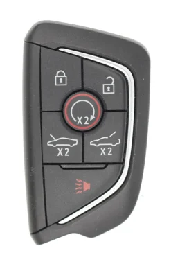 Unrefurbished OEM Chevrolet Corvette YG0G20TB1 6 Button Key Fob - Grade A