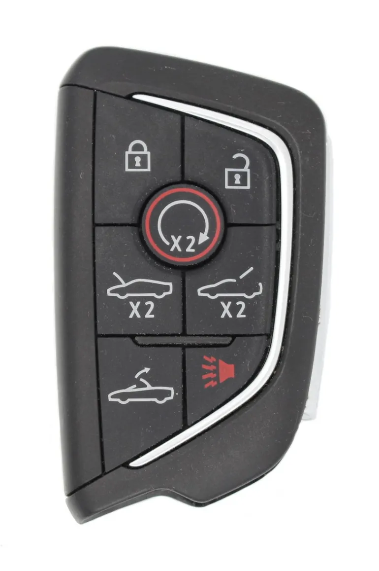 Unrefurbished OEM Chevrolet Corvette YG0G20TB1 7 Button Key Fob - Grade A