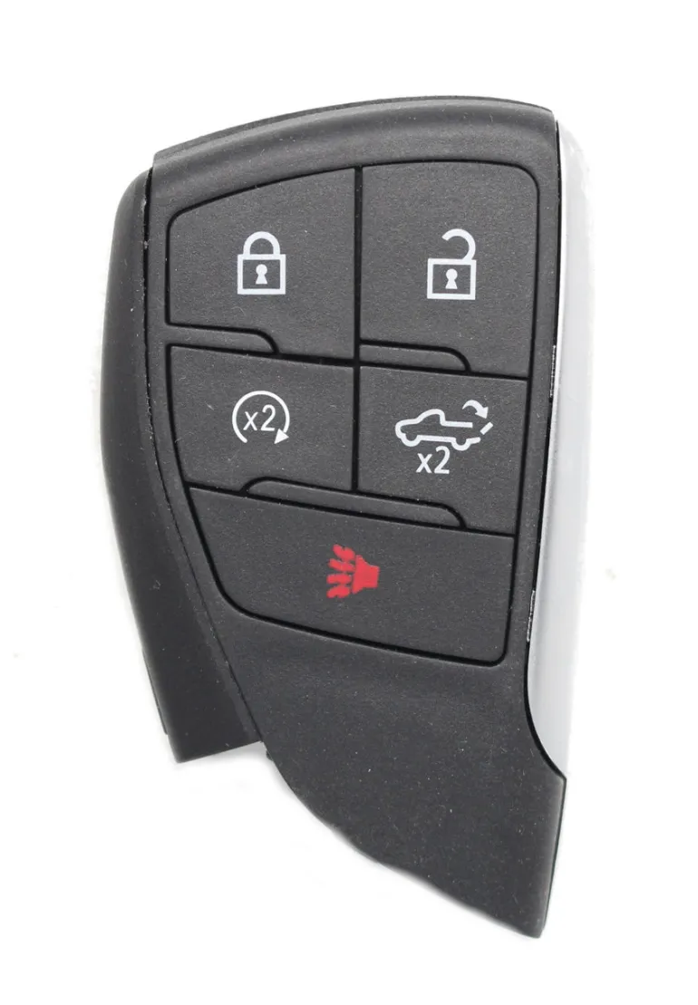 Unrefurbished OEM Chevrolet 13548437 YG0G21TB2 5 Button Key Fob - Grade A
