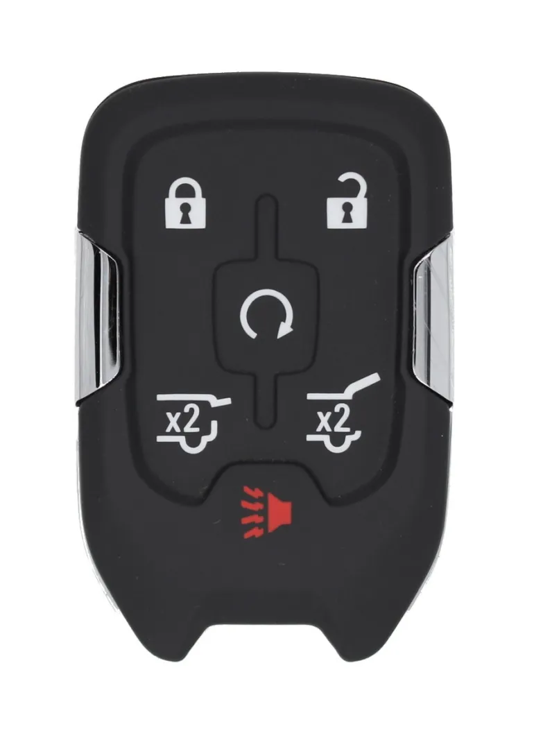 Unrefurbished OEM Chevrolet 13529633 6 Button Key Fob - Grade A