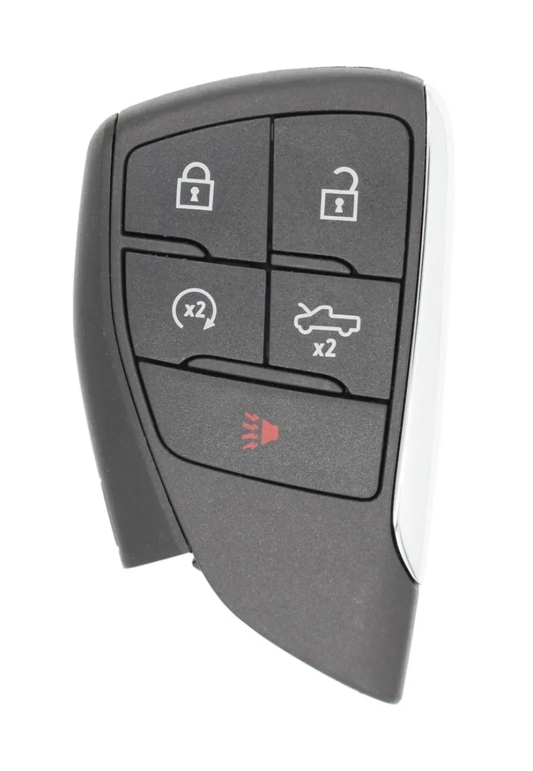 Unrefurbished OEM Chevrolet 13547258 | 13560203 YG0G21TB2 5 Button Key Fob - Grade A