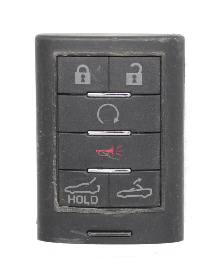 Unrefurbished OEM Chevrolet G09C04EEC6C 6 Button Key Fob - Grade C