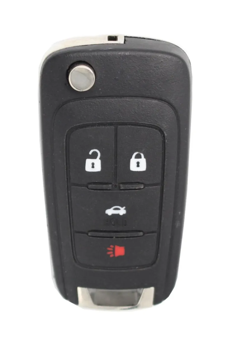 Unrefurbished OEM Chevrolet 13500225 V2T 01060514 4 Button Key Fob - Grade C