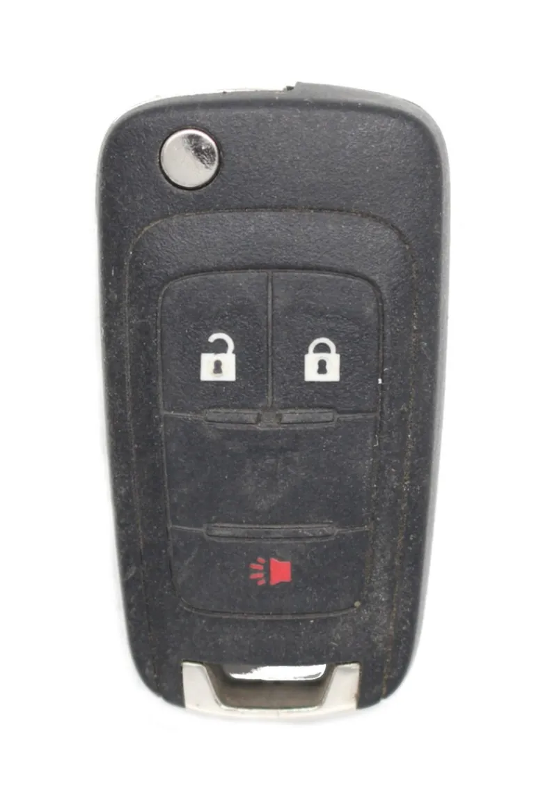 Unrefurbished OEM Chevrolet 13501917 | 20835406 3 Button Key Fob - Grade A