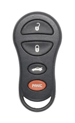 Unrefurbished OEM Chrsyler Dodge GQ43VT9T 4 Button Key Fob - Grade C
