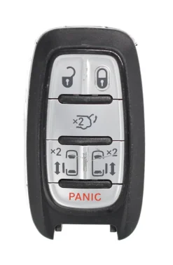 Unrefurbished OEM Chrysler 68241532AC M3N-97395900 6 Button Key Fob - Grade C
