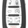 Unrefurbished OEM Chrysler 68238689 M3N-97395900 7 Button Key Fob - Grade A