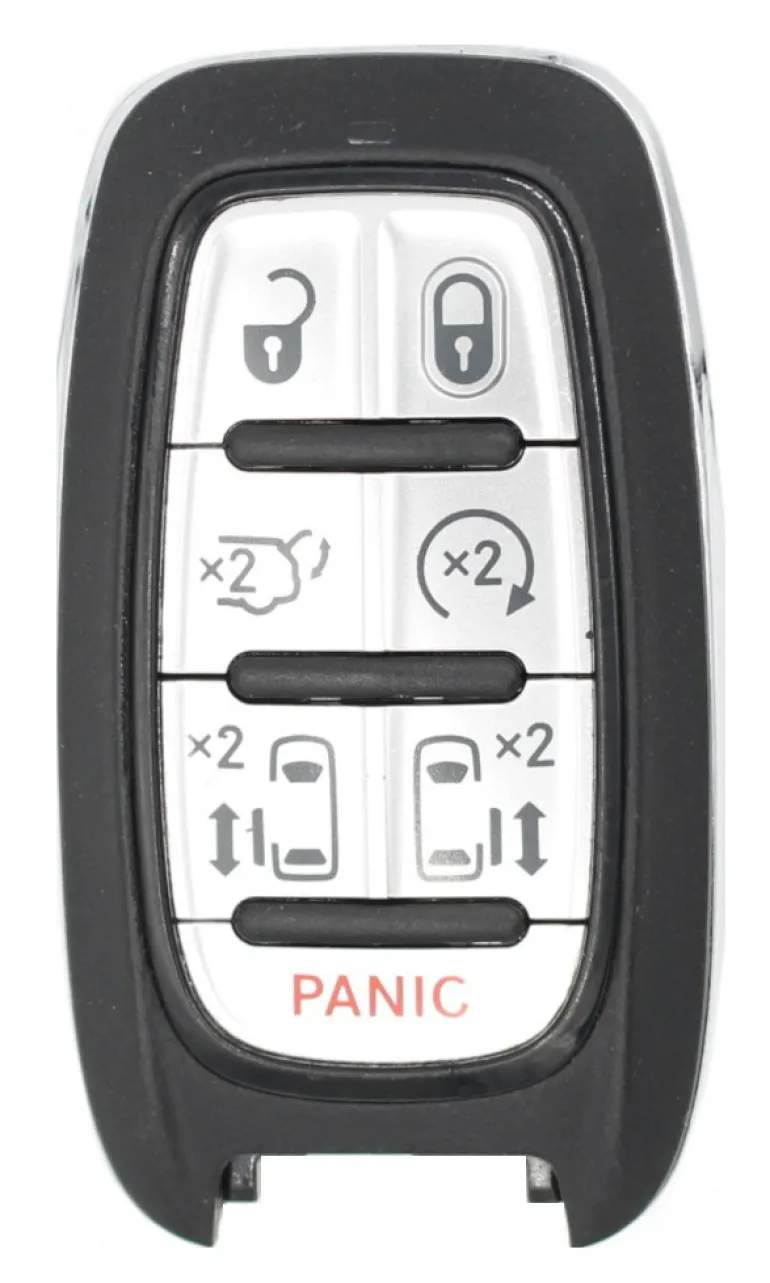 Unrefurbished OEM Chrysler 68238689 M3N-97395900 7 Button Key Fob - Grade A