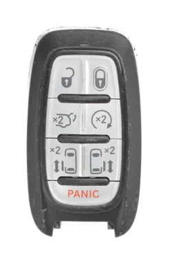 Unrefurbished OEM Chrysler M3N-97395900 7 Button Key Fob - Grade C