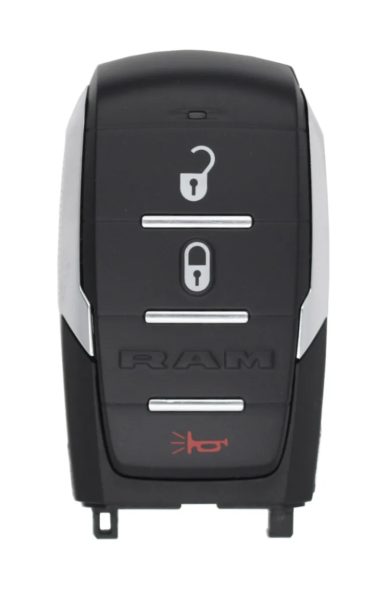 Unrefurbished OEM Dodge 68462103 AA 3 Button Key Fob - Grade A