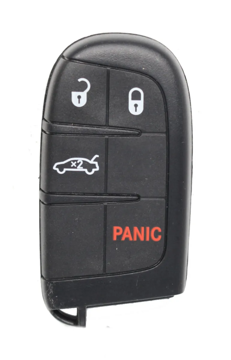 Unrefurbished OEM Dodge 68394196AA 4 Button Key Fob - Grade A